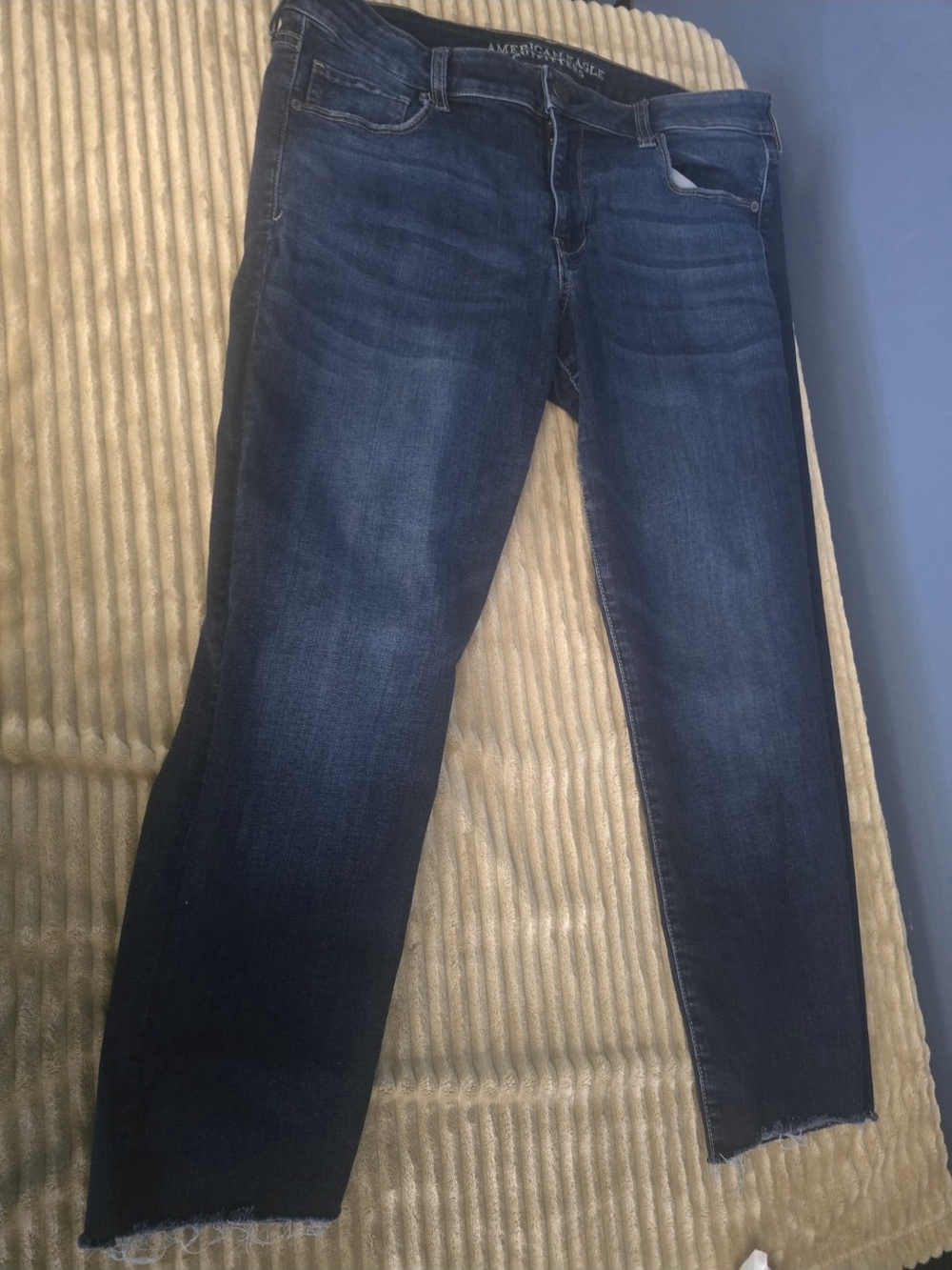 American Eagle Outfitters Women’s Dark Blue Stretch Skinny Jeans
